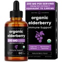 NutraChamps Black Elderberry Sirup, Potent 2000mg 10:1 Extrakt Sambucus Elderberry Sirup Antioxidant, Drops Berry Flavor, Liquid Elderberry Extract Cukor-Free 2oz, Immune Support