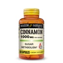 MASON NATURAL škorica, 1000 mg, 100 kapsúl (pack of 3), bylinné diétne doplnky
