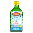 Carlson - detský codový olej z pečene, 550 mg Omega-3s, vitamíny A a D3, divoký nórsky, citrón, 250 ml