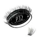 Lashify Plushy 12mm Gossamer Lashes v čiernej, jednoduché DIY False Lashes pre hlasné ešte stále prírodný vzhľad