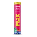 PLIX - THE PLANT FIX Glutathione Tablets with Vitamin C for Clear and Youthful Skin (Pack of 1, Strawberry) | 15 Collagen Supplements |500mg L-Glutathione, Vegan Vitamin E and Hyaluronic Acid