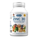 ANDREW LESSMAN Zinok 30mg - 60 Kapsule - Vysoko absorbovateľný zinok Citrát. Podporuje imunitný, skeletálny, tráviace a kožné zdravie. Kapsuly sa ľahko prehĺtajú. Žiadne prídavné látky