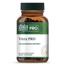 Gaia Herbs Pro Vitex PRO- Supplement podporuje normálny menštruačný cyklus a zdravú Menopauzu* - Progesterone Support Supplement* with Organic Chaste Tree Berry Extract - 60 Liquid Phyto-Caps (30 Servings)