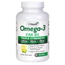 EfiHealth Omega-3 Fish Oil - Triple Sila 2500mg Fish Oil, 1200mg EPA, 600mg DHA - Podporuje zdravie srdca, mozgu a Immune Support