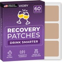 Recovery záplaty 60 balenie - Wake Up osviežené & Energized s našou 100% prírodné zložky patch na party - pleť-priateľne & vodeodolný - aplikovať pred pitím - vylepšený Morning Formula