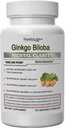 SuperiorLabs Ginkgo Biloba 1200 mg, Non-GMO, Black Pepper for Incorporated Absorbtion, Ginkgo Extract, Zlepšuje pamäť a zameranie, Circulation Booster, Natural Antioxidant Nootropic, 120 Veg Caps
