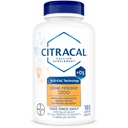 Citracal Slow Release- Vápnik 1200 mg s vitamínom D3, horčík, kalcium doplnok, podpora zdravia kostí, Užite raz denne Caplet, 185 Počet