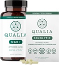 Qualia Life Sciences Bundle Qualia NAD+ & Qualia Senolytic, klinicky testované doplnok, môže zvýšiť NAD+, Starnutie doplnok