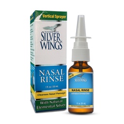 Prírodná cesta Silver Wings Sinus Relief Natural Silver Nasal Spray - 250ppm - 1oz - 2 balenia