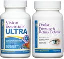 Premium zdravie očí zahrnuje videnie Essentials ULTRA pre makulárne a sietnice zdravie, kmeň očí, očný tlak, suché oči a očný tlak a sietnica Obrana pre ďalšie zdravé intraokulárne
