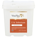 Vita Flex Pro E & Selenium Supplement, Vitamín E a selén prášok pre kone, vyvážené antioxidanty, Konský vitamín E doplnok, Konské vitamíny a minerály, 4 lb, 64-dňová dodávka