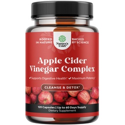 Čistenie Apple Cider Kapsule Ocot - ACV Cleans and Detox Pills od Gut and Digestive Health s chudnutím Cayenne - Extra sila ACV Kapsule od Gut Cleanse a Full Body Detox (60 Servings)