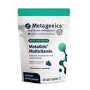 Metagenics MetaKids Multivitamin Soft Chews - Complete Daily Vitamin for Kids* - with Vitamins A, C, D, E & B Complex for Immune, Bone & Growth Support* - 60 Chewable Servings, Grape Flavor