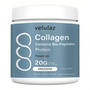 Multi Collagen Bio-Peptides Powder-Advanced with Hyaluronic Acid and Vitamin C -10 Super Types of Collagen-Superior Absorption Formula -for Women and Men