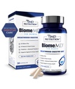 1MD Nutrition BiomeMD Probiotiká pre ženy - Denné prebiotiká a probiotiká pre ženy - Viac ako 60 miliárd CFU, 15 kmeňov - Ženy Probiotiká na podporu močového a vaginálneho zdravia - 30 kapsúl
