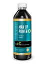 Herbal Goodness ManUp Power 12oz – Male Hormone Support & Vitality Supplement with Ashwagandha, Black Maca & Sarsaparilla Root | Boost Energy, Stamina & Balanced Hormones for Men