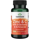 Swanson Zinc & C Lozenges w/Elderberry & Echinacea-Orange & Lemon Flavor 60 Fl Oz