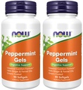 Teraz Foods Peppermint Gels with Ginger & Fenikel Oils, 90 Softgels (Pack of 2)