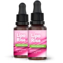 LipoRise Drops – Natural Liquid Supplement with 100% Plant-Based Ingredients, maca root, grape seed & citrus extracts | Non-GMO | GMP Certified | Made in USA | 60 mL, 60 Servings, 2 Month Supply
