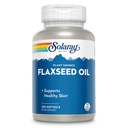 Ľanový olej SOLARAY 3000 mg s Omega 3 6 9, Ľanové semená Softgels pre zdravie pleti, Triple Omega Supplement, Non-GMO, Gluten Free, Lab Overené - 60-dňová záruka - 33 Servings, 100 Softgels