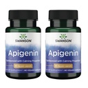 Swanson Apigenin-Bioflavonoid Supplement Natural Prostaty Support-Metabolizmus & Nerve Zdravie Support-Can Podpora spánku a relaxácie 90 Caps, 50mg Každý 2 balenie