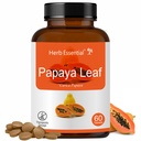 Herb Essential Papaya Tablets 500mg, Natural Digestive Support, 60 Tablets