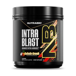NutraBio Intra Blast Bcaa Powder Amino Acid Supplement, Electrolyte & Hydration Blend, Intra, Pre Workout & Muscle Recovery, 20g Eaa Amino Acids Powder, 5g Glutamine- Colada Crush, 30 Serving