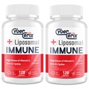 Lipozomálna imunitná podpora Supplement for Adults, Complex with L-Lysine 1500mg, Vitamíny, Minerály a bylinné extrakty, Komplexná denná wellness zmes pre mužov a ženy - 240 Kapsule