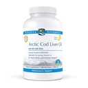 Nordic Naturals Pro - Arctic Cod Liver Oil CLO, podporuje zdravie srdca a mozgu - Lemon-Flavored 180 mäkké gély