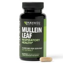 Mullein Leaf Kapsule od Respiratory Health - 5000mg Extract 10:1 od Lung Support and Immune Function - 60 Gróf - Vegan, Non-GMO Kapsule - Bylinný doplnok pre Daily Wellness - 2 mesiace Zásobovanie