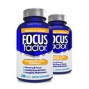 Focus Factor Adults Brain and Vision Supplement, 120 Count - Eye Vitamin, Mineral Supplement & Complete Multivitamin w/Lutein & Zeaxanthin – Brain Supplement for Focus, Concentration, Memory