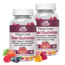 Country Farmy Fiber Care Prebiotické Gummies, 6g Fiber Per Serving, FOS z repy, Tráviace zdravie, podporuje pravidelnosť, zmiešané ovocné chute
