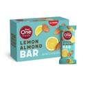 Step One Foods Lemon Mand Bar, Heart Healthy Snack Plant Sterols, Omega 3's High Fiber Snack Gluten & Dairy Free, Vegan, Zero Sodík, Granola Bars (12 balenia)