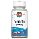 KAL Quercetin 1000 mg Imunitná podpora Supplement, Bioflavonoidy pre imunitnú obranu a celkovú podporu zdravia, Vegan, Gluten Free, Non-GMO, 60-dňová záruka, 60 Servings, 60 tabliet
