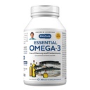 ANDREW LESSMAN Essential Omega-3 Unflaved - 360 Softgels - Ultra-pure, High Potency Omega-3 Oils. Vysoká DHA, žiadne žalúdočné ťažkosti, žiadne kontaminanty, žiadna ortuť. Malé ľahko prehltnúť Softgels