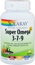 Solaray Super Omega 3-7-9 s vitamínom D-3 a lososovým olejom, 120 softgelov