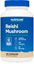 Nutricost Reishi Mushroom Capsules 1500mg, 60 Servings - CCOF Certified Made with Organic Reishi Mushroom, Vegetarian, Gluten Free, 750mg Per Capsule, 120 Capsules