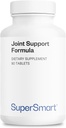 Supersmart Joint Support Formula (High Potency Complex) - s glukozamínom, Chondroitín, kyselina hyalurónová, MSM - Joint Support Supplement 