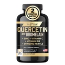 Quercetin s hypromelínom, Stinging Nettle Supplement, Zinok Vitamín C vitamín D 