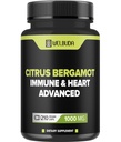 Citrus Bergamot s Olive Leaf, Hawthorn Berry & More - Kombinovaná formula pre Circulatory Health, Ochranné funkcie, zdravie kože - 210 Kapsule - 105 deň