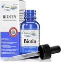 Biotin Liquid Drops Made in USA - Skvelé pre vlasy, pleť, nechty 500% DV na porciu - 36 Slúži na kontajner - Skvelé pre mužov, ženy, deti - Vegan Vitamín B7 Liquid - hromadne veľkosti tiež k dispozícii