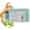 Relumins Advanced Collagen Beauty Drink s Glutatiónom, kyselinou hyalurónovou a antioxidantmi - Poletné regenerácia kože a vyrobené v USA - Apple Flavor - 10 fliaš x 50ml