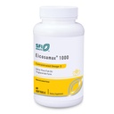 Klaire Labs SFI Health Eicosamax 1000 TG Fish Oil - 1000 mg EPA/DHA per Soft Gel, Ultra Pure Omega-3 Fish Oil Pills - Trvalo dostupné - Prírodná citrónová príchuť pre žiadne ryby Burps (60 Softgels)