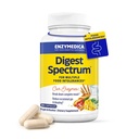 Enzymedica Digest Spectrum, Advanced Digestive Enzymes for Women and Men, Supports Digestion and Multiple Food Intolerancie, Fast-Acting Formula for Gas and Bloating Relief, 240 Kapsule