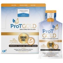 ProT Gold Liquid Collagen Protein Shot, 17g Clear Protein Nano-Hydrolyzed Grass Fed Collagen, 2g Arginine for Wound Support, Gluten Free, Sugar Free, 0g Carbs, Orange Creme, 1 fl oz, 24 Balenie