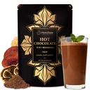 Mushroom Hot Cocoa with Magnesium Glycinate & L-Theanine, GABA | 10-Mushroom Blend with Lion’s Mane & Reishi | Supports Calm Focus & Relaxation | Cacao Powder, No Melatonin | Keto & Vegan | 8.5 OZ