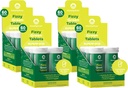 Amazing Grass Fizzy Green Tablety Superfood Citrónová vápno: Zelená Superfood Tableta na ochutenie vodou s antioxidantmi a alkalickými zelenými farbami, 60 grófov (Backaging May Vary) (Back of 4)