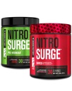 Jacked Factory Nitrosurge pre-práce v Cherry Limeade & Watermelon Nitrosurge Shred Thermogenic Pre-Workout pre mužov a ženy