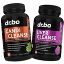 Candi Pečeň Cleanse Suplement - Balance Control Probiotic Complex Čistič pre ženy a mužov - Perorálne bylinné Oregano a kyselina kaprylová Kapsule, Žlčník starostlivosti Kapsule a mlieko Púpava