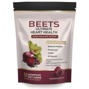 Beet Chews, Beets Chews the 4-in-1，with 500mg Beetroot, 100mg CoQ10 & 150mg Grape Seed Extract，60 Count